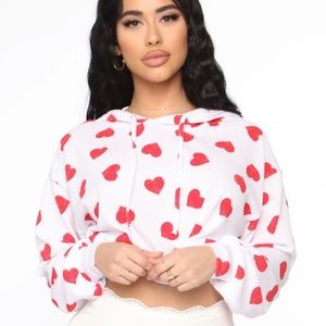 🍁Red Heart Hoodie🍁